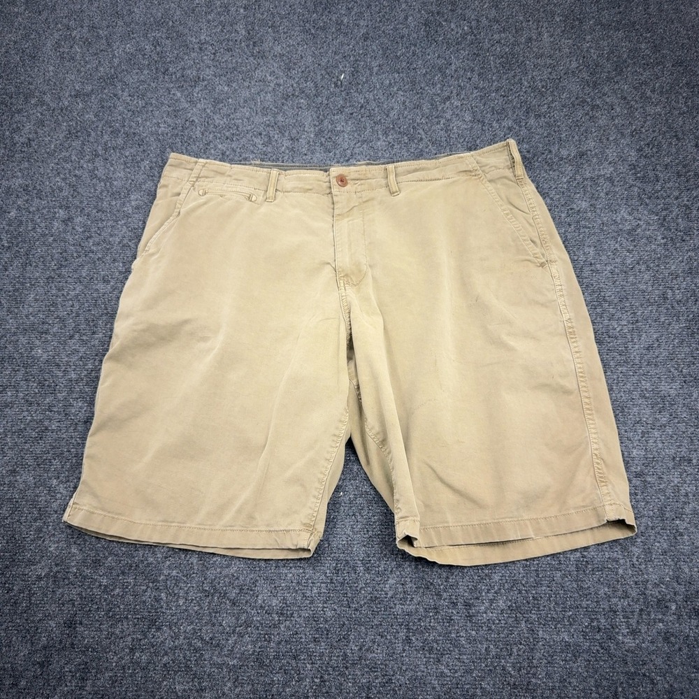 Lucky Brand Shorts Mens 38 Tan Cotton Blend‎ Stretch Casual Chino Classic